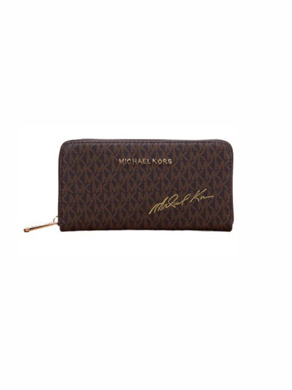 Michael Kors Zip Around Logo Wallet
